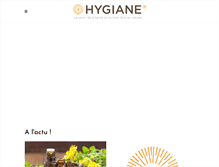 Tablet Screenshot of hygiane.com